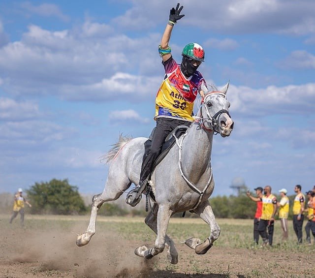 Al Mehairi makes UAE proud at FEI Young Riders and Juniors World Championship
