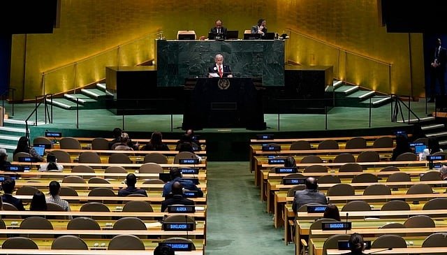 Netanyahu Faces Empty UN Hall Amid Walkout During Gaza Speech