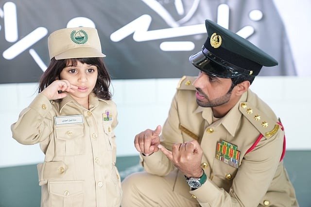 Dubai Police make 3-year-old's dream come true with uniform and luxury patrol ride