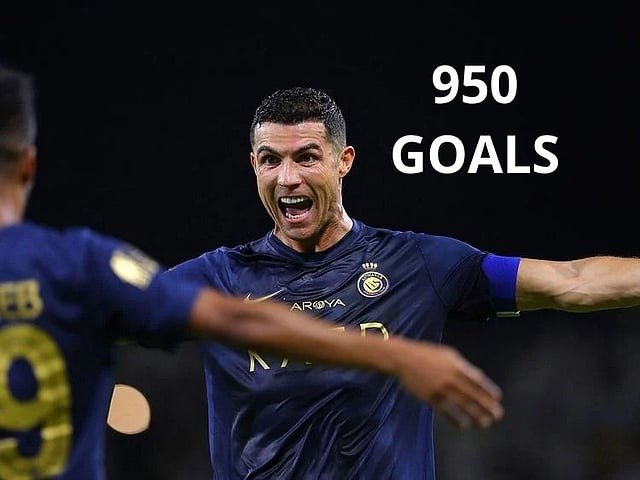 Cristiano Ronaldo hits 950 career goals as Al Nassr beat Al Hazem