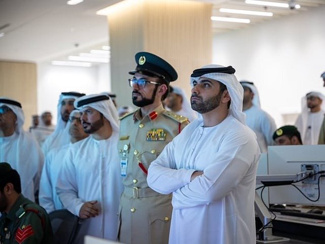 Sheikh Mansoor bin Mohammed Reviews Dubai Airport Operations Amid Record Passenger Growth