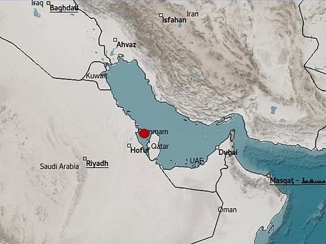 3.3-Magnitude Earthquake Strikes Bahrain in Early Morning Hours
