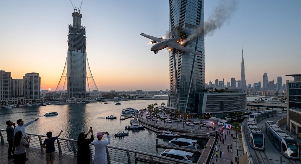 Escalation in the Gulf: Drone Strike Hits Dubai Creek Harbour Amid Rising Regional Tensions