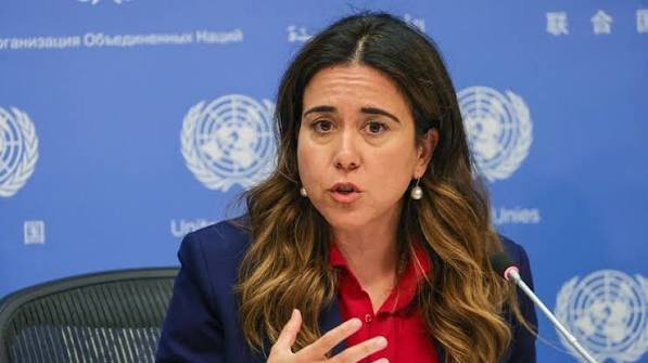 UAE's Lana Nusseibeh...